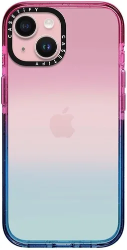 Miniatura 17 de CASETiFY Impact - Funda para iPhone 13 (protección contra caídas de 6.6 pies), color azul sierra Sierra Azul