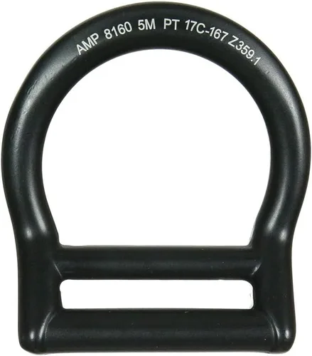 Miniatura 2 de Fusion Climb FP-8160-2-BLK-5P Anillos en D (paquete de 5), negro, talla única