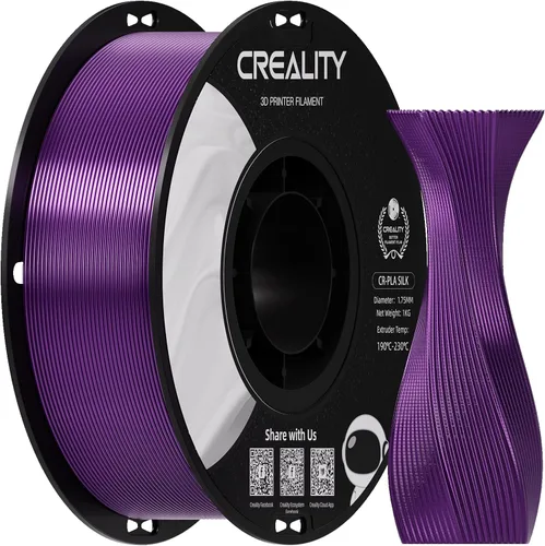 Miniatura 20 de Creality Filamento de madera PLA de 4.4 lbs, filamento de impresora 3D de 0.069 in, textura seda suave, dureza, filamento de impresión de carrete