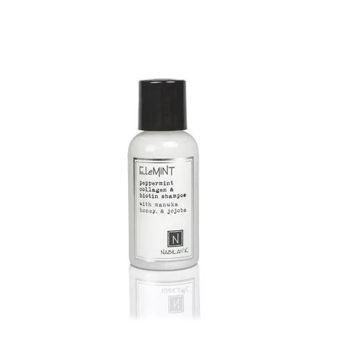 Miniatura 11 de Nabila K Champú de colágeno y biotina, 9 onzas, Island Life, leche de coco, miel de manuka y jojoba, limpiador, hidratante, seguro
