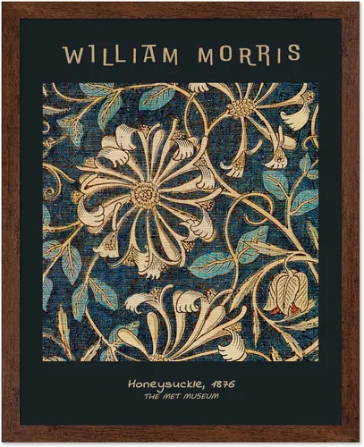 Miniatura 15 de Poster Master Póster vintage de William Morris, estampado de patrón retro de Santiago, arte de flores, arte de patrón textil, regalo para hombres