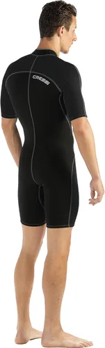 Miniatura 3 de Cressi Traje de neopreno con cremallera frontal completa para hombre para natación, esnórquel, buceo - Lido Short: Diseñado en Italia