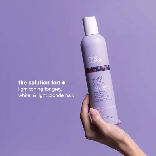 Miniatura 5 de milk_shake Silver Shine Light Purple Shampoo for Blonde Hair