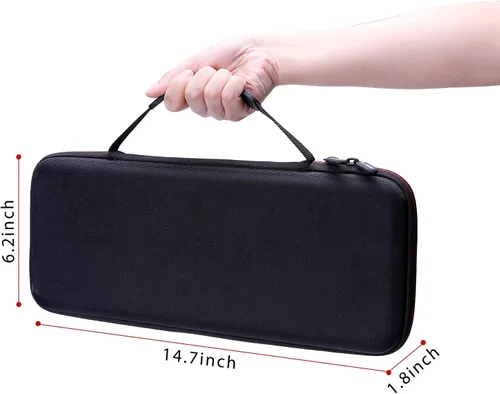 Miniatura 3 de L LTGEM Funda rígida EVA para Logitech K400 Plus, Logitech MX Mechanical Mini, teclado táctil inalámbrico Logitech POP Keys (solo funda)