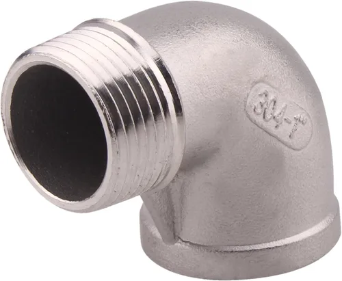 Miniatura 4 de Codo de calle 90 grados, rosca macho x hembra NPT de 1 pulgada SUS304