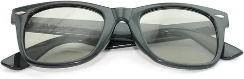 Newbee Fashion Gafas 3D Pasivas para Adultos Gafas 3D Ultimate 3D RealD Compatible Circular Polarizadas