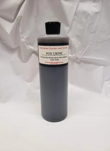 Southern Snares Pure - Orina de zorro rojo auténtico, 16 onzas, con dispensador de tapa abatible