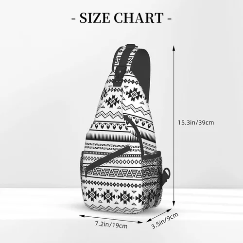 Miniatura 3 de SURERUIM Bolso bandolera impreso personalizado para mujeres y hombres, mochila cruzada para el hombro, bolsas de pecho, gimnasio, viajes