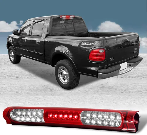 Miniatura 14 de Tercera tercera luz de freno trasera compatible con Chevy Trailblazer GMC Envoy Buick Rainier Ascender Bravada Center Cargo Trasera LED de montaje