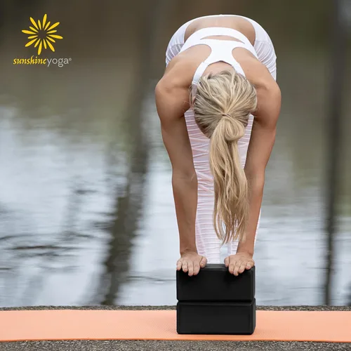 Miniatura 2 de Bloque de yoga de 4 pulgadas, paquete de 10 bloques de yoga de espuma EVA a granel, ladrillo de yoga firme y de apoyo, espuma de equilibrio