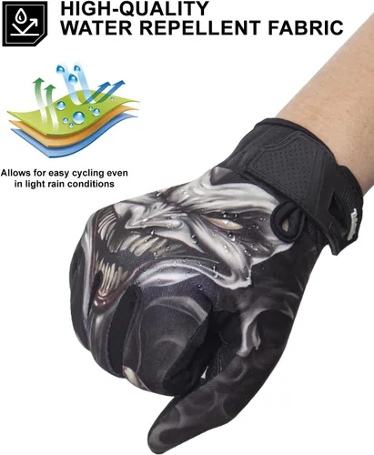 Miniatura 5 de RIGWARL Guantes mejorados de 20 F a 65 F impermeables para clima frío, guantes de invierno para hombres y mujeres con pantalla táctil, guantes