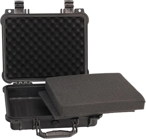 Miniatura 3 de MEIJIA Funda rígida impermeable para cámara para todo tipo de clima, estuche rígido, con espuma de ajuste personalizado incluida, negro elegante