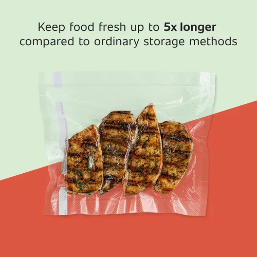 Miniatura 6 de FoodSaver - Sellador al vacío que ahorra espacio con bolsas y rollo