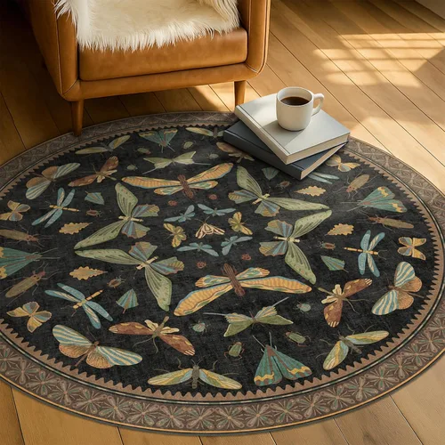 Miniatura 89 de Hazo Haus Alfombra de Baño Bohemia Lavable 2x3, Alfombras Pequeñas para Cocina, Tocador, Puerta Principal Entrada Interior, Antideslizante Pelo Bajo