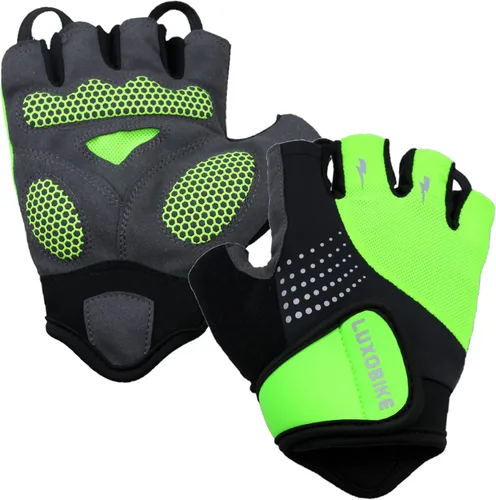 Guantes de ciclismo para bicicleta de montaña para hombre, amortiguadores de gel SBR acolchados, palma antideslizante, ultra transpirables,
