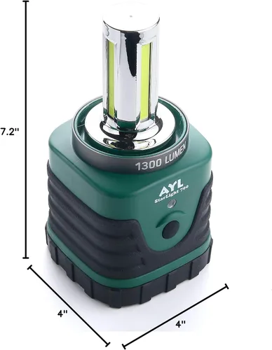 Miniatura 7 de AYL Starlight 700 - Resistente al agua - A prueba de golpes - Larga duración hasta 6 días rectos - Linterna LED ultra brillante de 1300 lúmenes