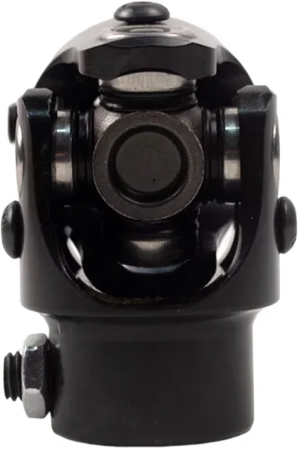 Miniatura 5 de 3/4" 36 Estrías X 3/4" DD Eje de Dirección Junta U Junta Universal Simple Acoplamiento (Negro, 3-1/4" de Longitud)