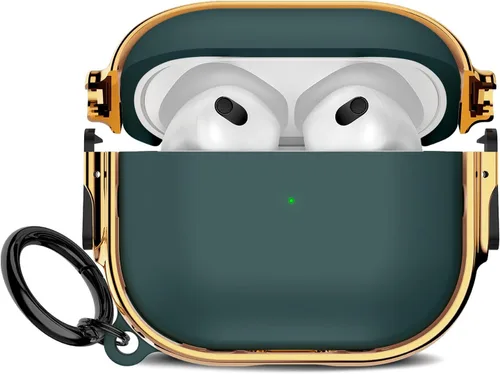 Miniatura 18 de Maxjoy para Funda Linda de AirPods 2 (2019) con Bloqueo de Seguridad, Compatible con Funda de AirPod de 2ª Generación de Mármol para Mujeres