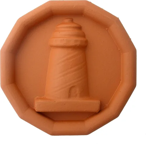 Miniatura 9 de JBK Pottery Terracotta Conservador de Azúcar Moreno – Conservador de Azúcar de Terracota Hecho a Mano con Discos Decorativos – Conservador de Azúcar