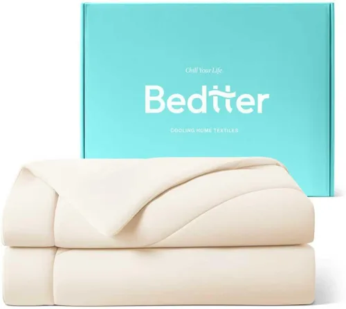 Miniatura 12 de Bedtter - Mantas refrescantes para personas que duermen con calor - Manta de verano fina y ligera, transpirable y suave, refrescante de doble cara