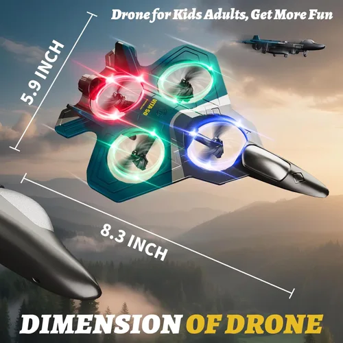 Miniatura 8 de 4DRC Avión RC de espuma para adultos y niños, juguetes de avión de control remoto para niños, adultos, principiantes, aviones a control remoto