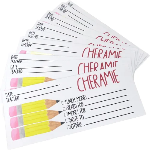 Sobres personalizados para dinero escolar, sobres personalizados para profesores, sobres de notas para profesores, sobres de dinero para almuerzo,