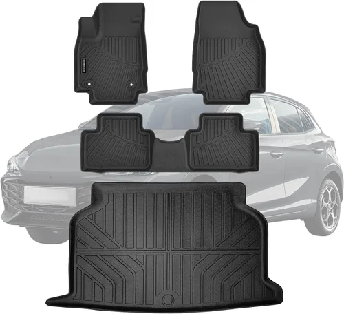 Miniatura 17 de Revestimientos de suelo para Acura ADX y Honda HR-V 2023-2026 TPE 2023-2026 TPE protección para todo tipo de clima, tapetes de primera y 2ª fila
