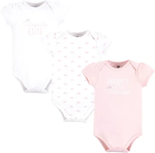 Miniatura 448 de Hudson Baby baby-girls Cotton Bodysuits 3-pack