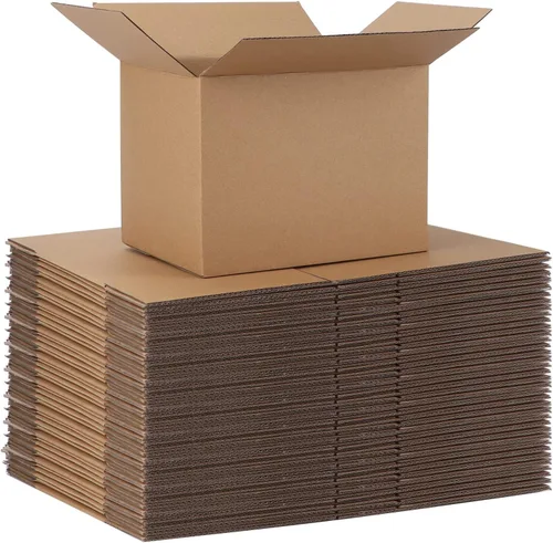 Miniatura 15 de CRUGLA Paquete de 40 cajas de envío de 8 x 6 x 4, cajas de cartón para pequeñas empresas, caja de correo corrugada a granel para embalaje