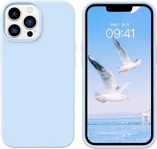 Miniatura 234 de GUAGUA Funda compatible con iPhone 17 Pro Max de 6.9 pulgadas, silicona líquida, goma de gel suave, delgada, forro de microfibra delgada
