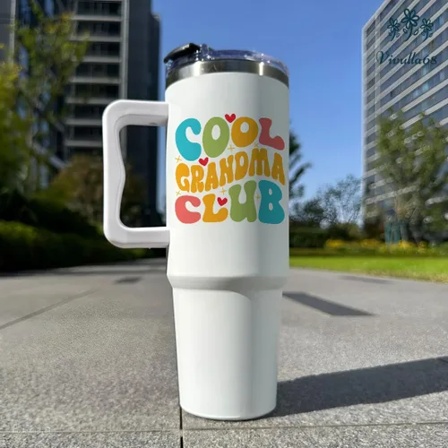 Miniatura 4 de Vivulla68 Vaso de café Cool Grandma Club de 40 onzas, ideas de regalo para abuelas, abuelas, abuelas, abuelas, gigi, mimi, mamaw, regalo
