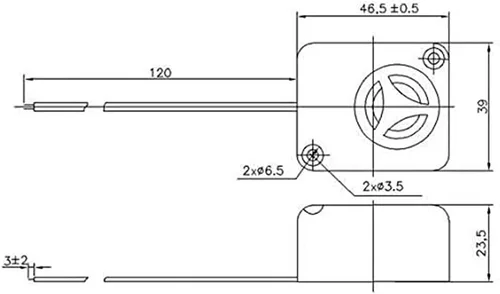 Miniatura 4 de Shanghj 6 juegos 110dB electrónica mini sirena piezoeléctrica DC 12V seguro antirrobo de alto decibelio alarma de zumbador activo con 9V clip