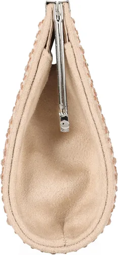 Miniatura 4 de DEXMAY Crystal Clutch Purse for Women Rhinestone Frame Clutch Handbag for Party