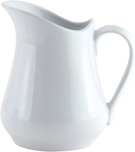 Miniatura 9 de HIC Kitchen - Jarra para cremas con asa, porcelana fina, capacidad de 32 onzas, para café, té, aderezos, salsas y salsas