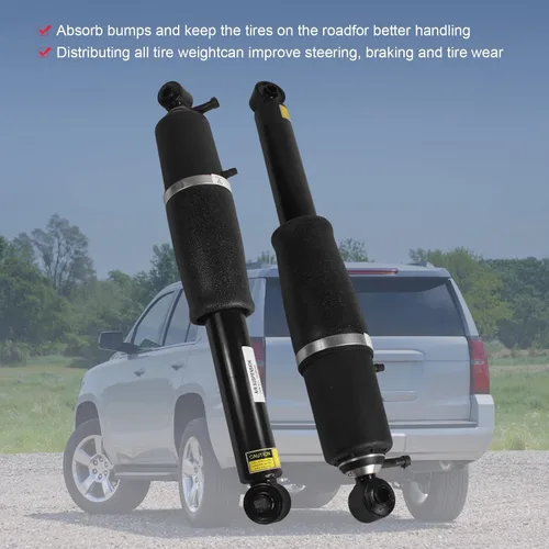 Miniatura 5 de DICMIC Amortiguador de Puntal de Aire Delantero Compatible con Cadillac Escalade Chevrolet Avalanche Suburban Tahoe GMC Yukon 2002-2006, Reemplaza#
