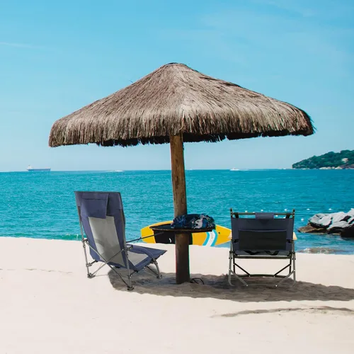 Miniatura 2 de ROCK CLOUD Silla de playa plegable portátil Sillas bajas para acampar Césped de Campamento Senderismo Deportes