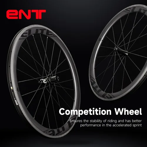 Miniatura 5 de ELITEWHEELS Ruedas de Bicicleta de Carretera de Carbono 700c Clincher 30/38/50/55/60/82mm Juego de Ruedas de Carbono Tubeless Ready Rueda