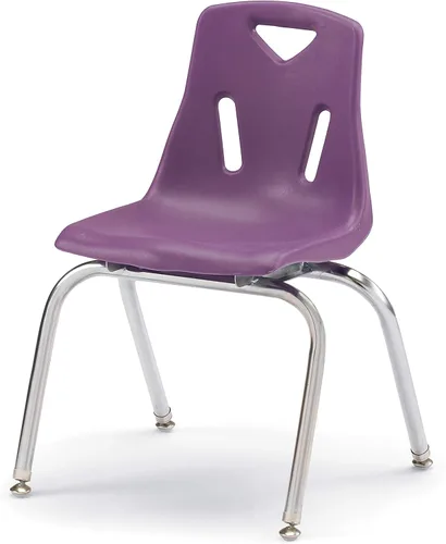 Miniatura 11 de Berries silla apilable con patas cromadas