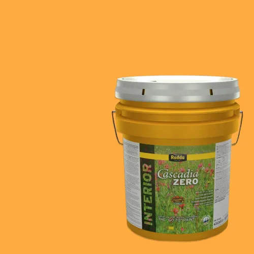 Miniatura 57 de Rodda Paint CASCADIA ZERO - Pintura plana e imprimación para interiores en uno, cuarto de galón, crema de ballet