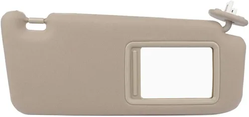 Miniatura 13 de SCITOO Visera solar del lado del conductor izquierdo para Toyota Camry 2006 2007 2008 2009 2010 2011 (con techo solar, con espejo, sin luz), gris
