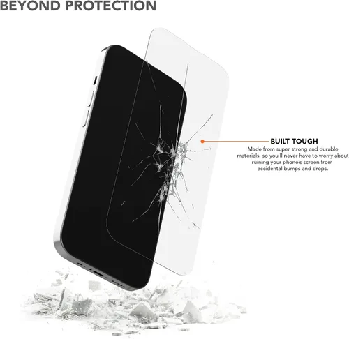 Miniatura 7 de Rokform - Funda resistente compatible con iPhone 14 Pro con doble imán y MagSafe + kit de 2 protectores de pantalla (transparente)