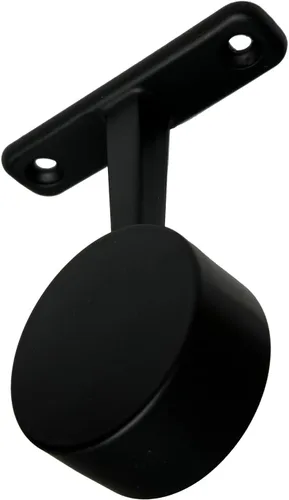 Miniatura 12 de Barra redonda resistente para armario de 48 pulgadas de diámetro, 1.22 pulgadas de diámetro, poste de ropa negro, 1 paquete