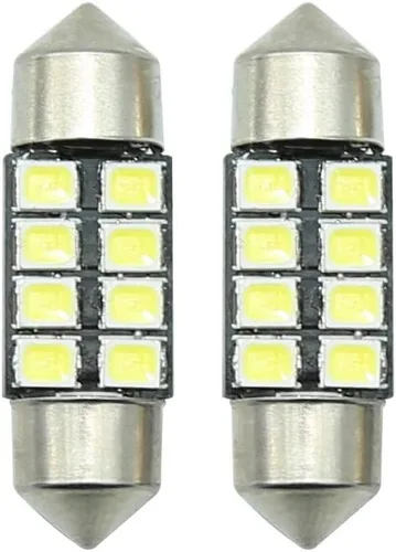 Miniatura 4 de 2 Piezas Interruptor de Luz Interior + 2 Piezas Bombillas LED de Luz de Cúpula de Mapa Adicionales de Repuesto para Honda