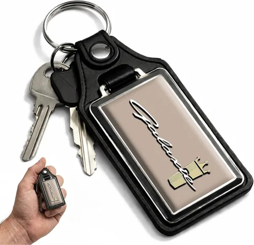 Miniatura 64 de Brotherhood Car Key Chain for Cutlass - Classic Models Keychain for Men and Women Gift Key Ring Azul alpino