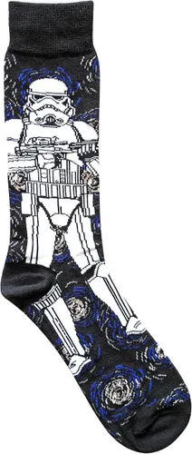 Miniatura 6 de STAR WARS Calcetines para hombre con temática de noche estrellada, paquete de 5 pares, talla 6-12, Multi
