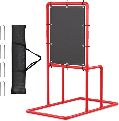 Miniatura 9 de Objetivo de zona de strike de béisbol para bolas de plástico Compatible con entrenamiento de lanzamiento de Wiffle Ball y Blitzball Fácil
