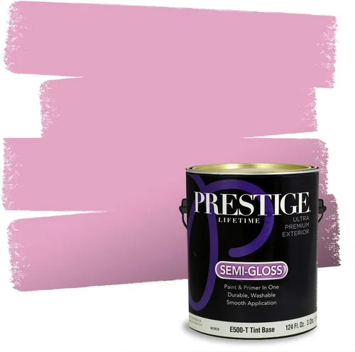 Miniatura 12 de Prestige Paints - Pintura exterior e imprimación en uno, 1 galón, plano, E500-P-A011GP
