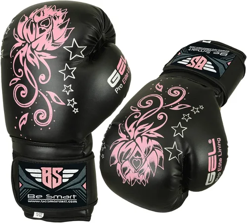 Miniatura 2 de Guantes de boxeo para niños Be Smart de 4 a 12 años, 4oz 6oz, guantes de entrenamiento para niños, guantes de boxeo juvenil, guantes