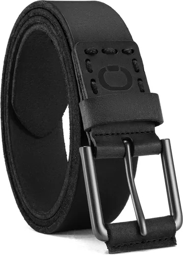 Miniatura 10 de CHAOREN Cinturón de cuero de grano completo para hombre, cinturones de trabajo para hombres, resistentes, uso diario para pantalones de mezclilla