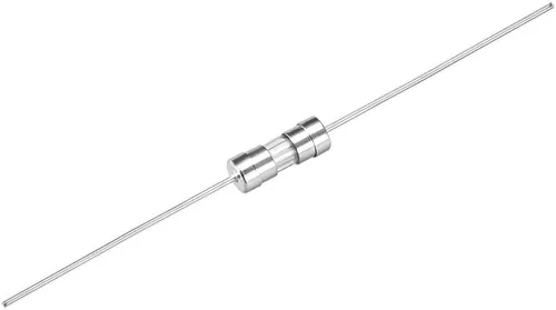 uxcell 10 tipos de cartuchos de vidrio de soplado rápido, tubos de fusibles, fusibles de vidrio con cables 0.142x0.394 in 250V, 1 juegos (100